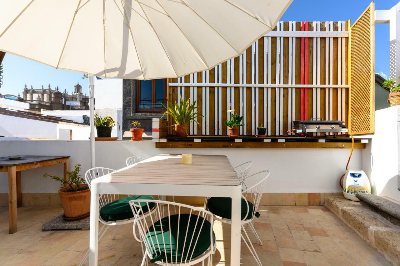Apartamento Open Air Historic Penthouse Vegueta Las Palmas de Gran Canaria Exterior foto